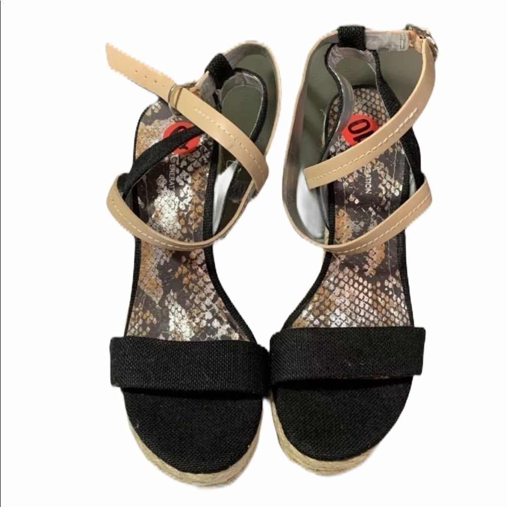New BCBGeneration Womens Wedge Sandals Size 10